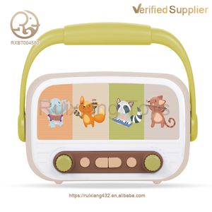赤ちゃん幼児教育音楽おもちゃ早期学習電気動的画像照明音楽漫画ラジオプラスチックキッズおもちゃ箱 - Product Image 3