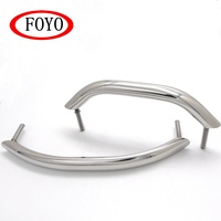 FOYO Brand 304SS 18 Inch Oval Handrail Comfortable Profile Compact Occupation Durable Structure Ship/yachat/kayak/boat Accessory