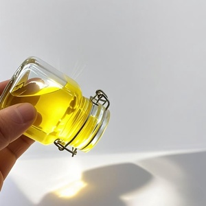 Chất Lượng Cao Rõ Ràng Vuông Lọ Thủy Tinh 100 Ml Công Suất Nhỏ Nhà Bếp Thực Phẩm Lưu Trữ Với Kín Khóa Clip Nắp - Product Image 3