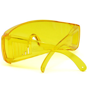 Laser Safety Glasses Full-<b>Frame</b> Polycarbonate Lens Chemical Laboratory Use Uncoated <b>Plastic</b> <b>Frame</b> - Product Image 2