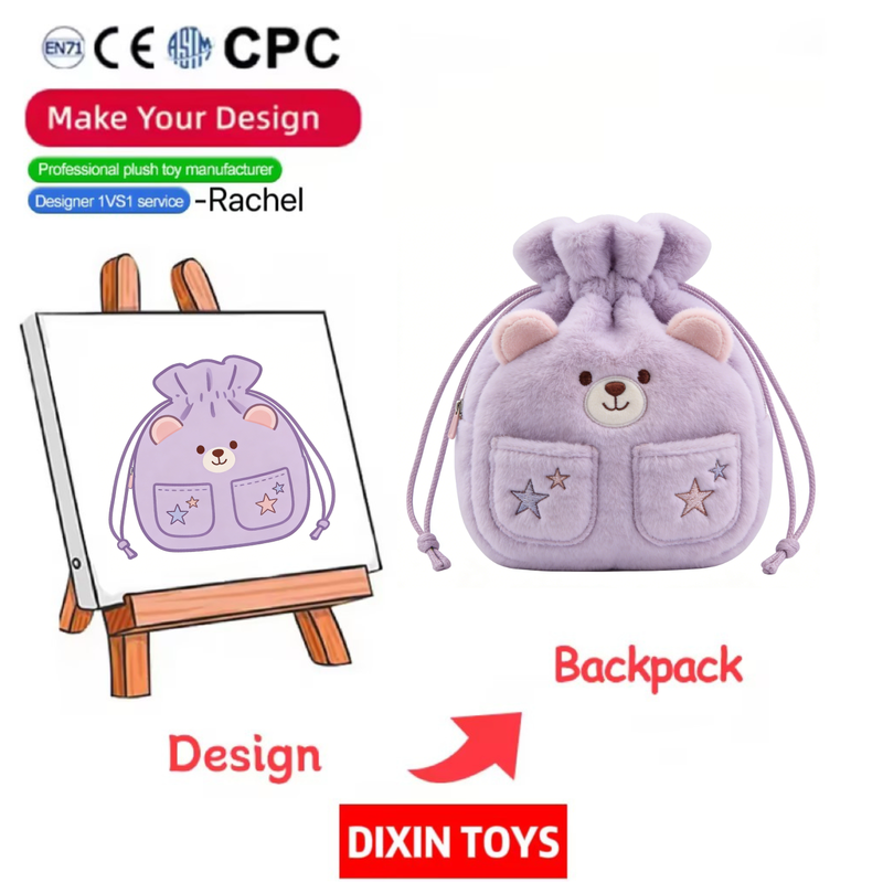 Soft Wallet Plush Toy Valentines Gift