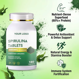 <span class=keywords><strong>Comprimés</strong></span> d'extrait de Phycocyanine, <span class=keywords><strong>Spiruline</strong></span> Bleue et Chlorelle OEM – Prix compétitif – 300mg, 500mg – Complément alimentaire – <span class=keywords><strong>Spiruline</strong></span> biologique chinoise pour poissons - Product Image 2