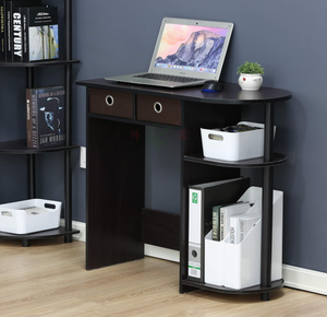 <span class=keywords><strong>Bureau</strong></span> de jeu de 31,5 pouces avec étagères latérales et boîte de rangement, table d'ordinateur pour le <span class=keywords><strong>bureau</strong></span> à domicile - Product Image 5