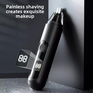 Smart Home Products Modern Rechargeable Electric Nose Hair <b>Trimmer</b> for Men and Women ABS Material Nostril Cleaning - Product Image 2