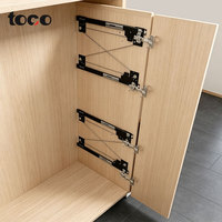Accessoires de quincaillerie pour porte coulissante escamotable silencieuse à pivot dissimulé pour armoire et placard