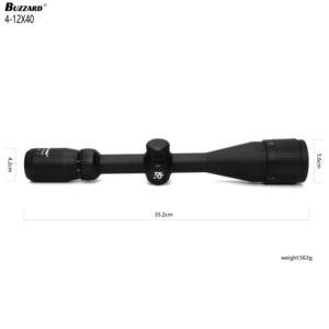 4-12X40AO Lunette de visée à mise au point rapide Grossissement Sight Fabrication pour accessoires de chasse-Peut personnaliser votre logo - Product Image 2