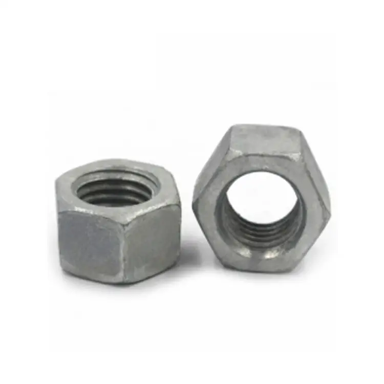 M4-M42 Hexago Nut,M6 M7 Carbon Steel Stainless Steel DIN934 Tapped Oversize Hex Nuts