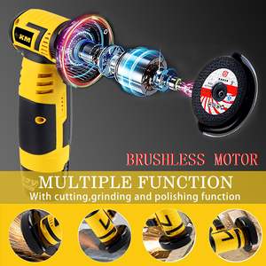 Mini Amoladora Angular de 12V con Motor de Escobillas, Recargable, Funciona con Batería, Herramienta de Corte y Pulido para Proyectos de Bricolaje - Product Image 4