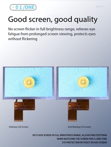จอแสดงผล TFT ขนาด 5.0 นิ้ว ความละเอียด 800X(RGB)*480 อินเทอร์เฟซ RGB 24BIT ไดร์ฟไอซี ST7262 ความสว่าง 650 18CHIP-WHITE LED มุมมองทั้งหมด - Product Image 1