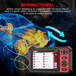 <span class=keywords><strong>Scanner</strong></span> <span class=keywords><strong>OBD2</strong></span> ANCEL DS300 de 7 polegadas com Análise Completa do Sistema, Analisador ABS, 28+ Funções de Redefinição, Atualizações Gratuitas por 3 Anos, Suporte em Inglês e Controle Bidirecional. - Product Image 3