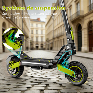 Trottinette électrique 1050W à longue autonomie, 48V 22.5Ah, charge maximale 200KG, batterie lithium-ion, écran LED intelligent, <span class=keywords><strong>E</strong></span>-Scooter - Product Image 3