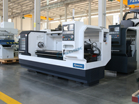 Tour CNC automatique pour produits en aluminium CK6136 avec une largeur de guidage de 360 mm
