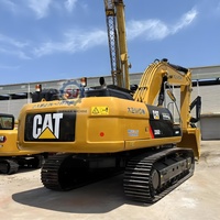 Excavatrice d'occasion Cat336, excavatrice hydraulique d'occasion CAT 320, excavatrice sur chenilles Caterpillar 320GC, excavatrice d'occasion CAT320 à vendre