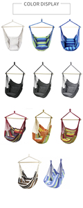 Columpio de cuerda colgante, <span class=keywords><strong>silla</strong></span> colgante para interiores y exteriores, Columpio de macramé, <span class=keywords><strong>silla</strong></span> de <span class=keywords><strong>hamaca</strong></span> redonda - Product Image 5