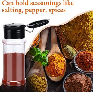 Wholesale 125ml PET Seasoning Bottle, Plastic <b>Spice</b> <b>Jar</b> - Product Image 4
