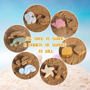 Ensemble <span class=keywords><strong>de</strong></span> jouets <span class=keywords><strong>de</strong></span> plage en silicone <span class=keywords><strong>pour</strong></span> enfants avec <span class=keywords><strong>sac</strong></span> <span class=keywords><strong>de</strong></span> <span class=keywords><strong>sable</strong></span> portable et moules <span class=keywords><strong>pour</strong></span> jouets <span class=keywords><strong>de</strong></span> <span class=keywords><strong>sable</strong></span> Ensemble <span class=keywords><strong>de</strong></span> bacs <span class=keywords><strong>à</strong></span> <span class=keywords><strong>sable</strong></span> <span class=keywords><strong>pour</strong></span> bambins 8 pièces - Product Image 3