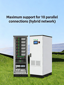 Système complet de production d'énergie solaire hybride triphasé avec batterie lithium-ion de 215 kWh, kit complet, armoire de stockage d'énergie commerciale - Product Image 4