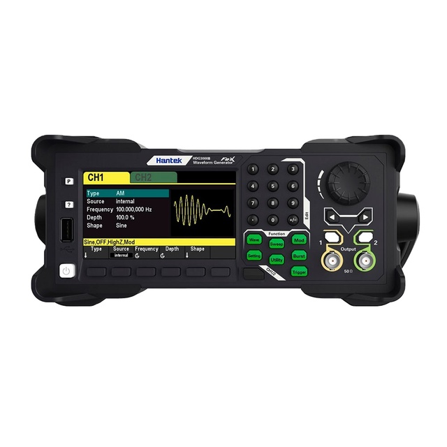 Hantek HDG3102B 5 in 1 Arbitrary Waveform Generator Pulse /Harmonic/ Function/Generator Frequency Meter