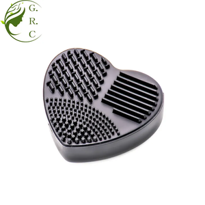 Cœur vert Silicone <span class=keywords><strong>pinceaux</strong></span> de <span class=keywords><strong>maquillage</strong></span> Facial épurateur outils de nettoyage savon shampooing nettoyage brosse de <span class=keywords><strong>maquillage</strong></span> tapis de nettoyage - Product Image 5