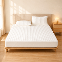 Protège-matelas matelassé imperméable Tavelya de haute qualité, respirant et épaissi, pour hôtel et maison