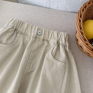 <span class=keywords><strong>Pantalon</strong></span> <span class=keywords><strong>cargo</strong></span> pour garçons D1440, 100% coton, imprimé doux, nouveau modèle printemps, <span class=keywords><strong>pantalon</strong></span> décontracté simple - Product Image 4