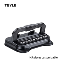 Nouveauté : support de téléphone de voiture pliable en plastique premium, universel, anti-vibrations, antidérapant, pour tous les smartphones