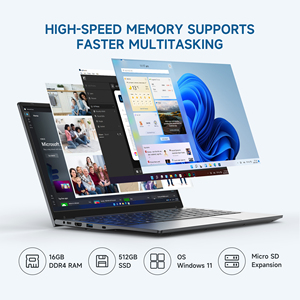 Alldocube GTBook14 Laptop PC Personalizzato di Alta Qualità 14 Pollici Intel N95 DDR4 16G 512G SSD Win 11 <span class=keywords><strong>Computer</strong></span> per <span class=keywords><strong>Gaming</strong></span> Laptop <span class=keywords><strong>MSI</strong></span> - Product Image 3