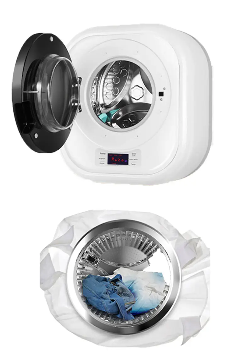 Machine à laver à chargement frontal de remorque de voyage RV avec laveuse à économie d'énergie pour maisons préfabriquées Machine à laver les remorques