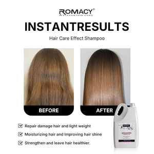 แชมพูครีมเคราตินสมุนไพรออร์แกนิคอเนกประสงค์ผสมแอสตาแซนธินและน้ำมันอาร์แกน 2-in-1 บำรุงและฟื้นฟูสี<span class=keywords><strong>ผม</strong></span>ให้เรียบลื่น - Product Image 6