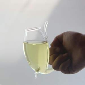 Cristalería única de 80/200Ml al por mayor, tazas de bebida de jugo de pie alto, <span class=keywords><strong>copa</strong></span> de vino de bebida de canguro de cristal transparente creativa - Product Image 5