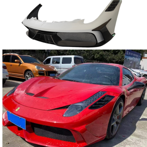 Kit carrosserie style SP semi-carbone pour pare-chocs avant, compatible <span class=keywords><strong>Ferrari</strong></span> <span class=keywords><strong>458</strong></span> <span class=keywords><strong>Italia</strong></span>, <span class=keywords><strong>458</strong></span> Spider, <span class=keywords><strong>458</strong></span> Speciale - Product Image 1