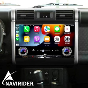 หน้าจอสัมผัส Android 13 ขนาด 13.3 นิ้ว สำหรับ Toyota FJ Cruiser ปี 2007-2012 เครื่องเล่นวิทยุในรถยนต์ มัลติมีเดีย เครื่องเล่นวิดีโอ GPS Carplay ระบบนำทาง สเตอริโอ - Product Image 1
