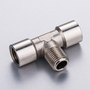 Peg TEE khớp nối ba cách nối mảnh ống nhanh chóng kết nối một cảm ứng không khí phụ kiện khí nén TEE phụ kiện - Product Image 5