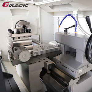 Goldcnc <span class=keywords><strong>CNC</strong></span> máy tiện ngang ck6136d/ck6140 // ck6150/<span class=keywords><strong>ck6180</strong></span> kim loại Máy tiện <span class=keywords><strong>CNC</strong></span> giá - Product Image 4