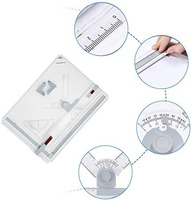 Bview Art Table à Dessin A3 Multifonctionnelle pour Croquis Graphiques et Architecturaux avec Règle Transparente