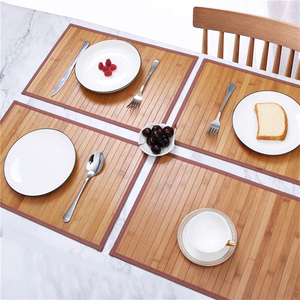 Naturale Tessuti A Mano Tovaglietta <span class=keywords><strong>Set</strong></span> Per La Tavola Ovale Popolari Europei E Americani di Bambù Rattan Seagrass Giacinto D'acqua <span class=keywords><strong>Tovagliette</strong></span> - Product Image 4