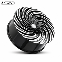 Jantes en alliage forgé LSDZ 18 20 22 24 26 pouces 10x112 120 12x135 139.7, jantes en spirale pour Ford F150 Escalade Benz BMW Toyota