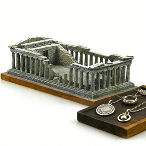ของที่ระลึกสำหรับนักท่องเที่ยว รูปปั้นเรซิ่น 3 มิติ แบบกำหนดเอง ของจิ๋ว สถาปัตยกรรมอะโครโพลิส กรีซ กรีนาดีส - Product Image 2