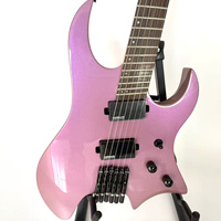 Guitare électrique sans tête de production OEM modèle SG avec corps en bois d'acajou 24 frettes et manche en érable canadien
