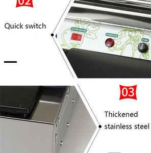 450mm Semi Automatic Cling Film Packing <b>Machine</b> <b>Stretch</b> Film Wrapper for Fruit Vegetable Seafood Plastic Tray Packing - Product Image 3