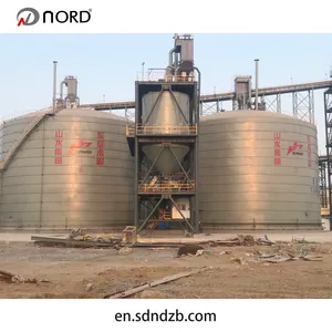 Fiable petits et grands fabricants de silos de stockage de ciment de fer en acier prix et coût bas