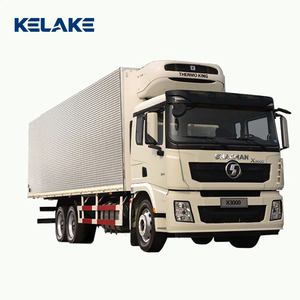 Custom China SHACMAN Chicken Fish Transport Refrigerated Truck Double Cabin Meat Milk Vegetables Delivery Refrigerator Van Truck - Product Image 3