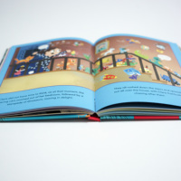 Livres éducatifs pour bébés personnalisés de haute qualité, couverture rigide, histoires en carton anglais, livres pour enfants colorés