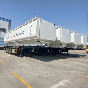 Semirremolque Personalizado de 3 Ejes y 55 CBM para Transporte de Alimentos a Granel, Tanque para Alimentos de Animales, Ganado, Cerdos y Pollos - Product Image 4