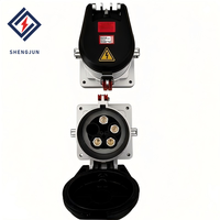 Connecteur industriel haute puissance 4P 5P 200A/250A/400A/630A étanche IP67 mâle/femelle pour alimentation au sol/aéroport