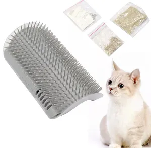 Produk Baru Cat Groomer Diri dengan Catnip Pouch Grooming Brush Alat untuk Kitten Puppy