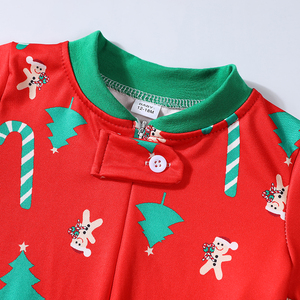 Nouvelle Collection 2023 Pyjamas Famille Rouge Parent-Enfant Quatre Pièces Ensemble Vêtements de Détente <span class=keywords><strong>Noël</strong></span> à Domicile Livraison Directe - Product Image 5