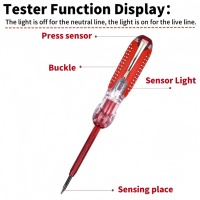 Jeu de tournevis isolés 7 pièces avec stylet pour outil combiné électricien et ménage