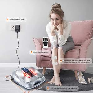Nuevo tipo de masajeador electromagnético de pies y máquina de terapia corporal EMS TENS masajeador de pies Sliver masaje de pies - Product Image 6
