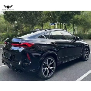 Nuovi Kit Carrozzeria in PP per <span class=keywords><strong>BMW</strong></span> <span class=keywords><strong>X6</strong></span> F16 2015-2019, Aggiornamento a F96 X6M 2024+, Paraurti, Griglia, Cofano con Luci LED Anteriori e Posteriori - Product Image 5